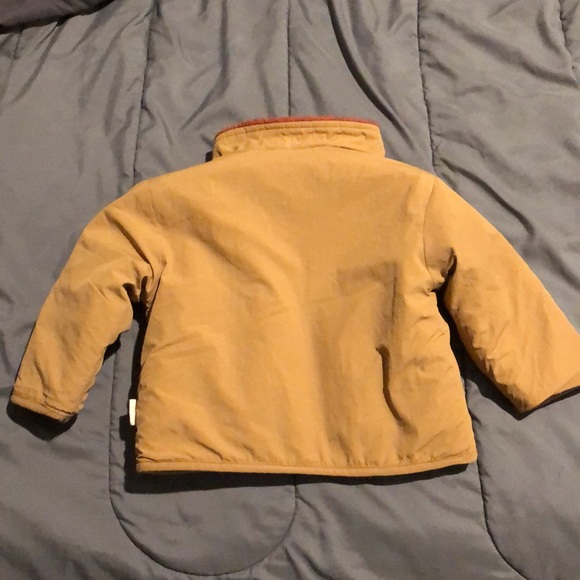 Zara reversible 9-12m fleece coat - Picture 3 of 5